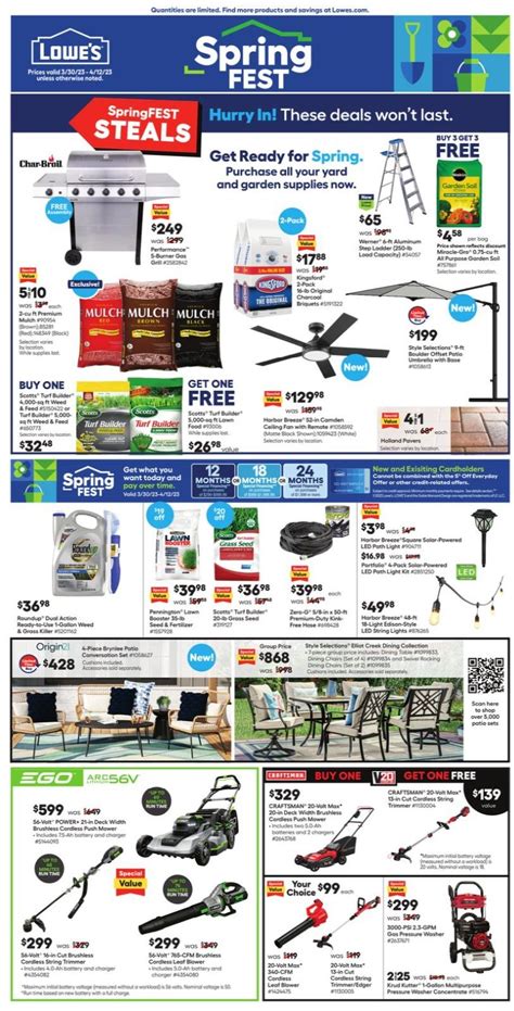 When to Expect Lowe's Spring Black Friday 2023: Dates and Deals Revealed!